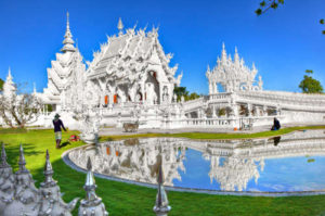 Le Temple Blanc de Chiang Mai ou Wat Rong Khun